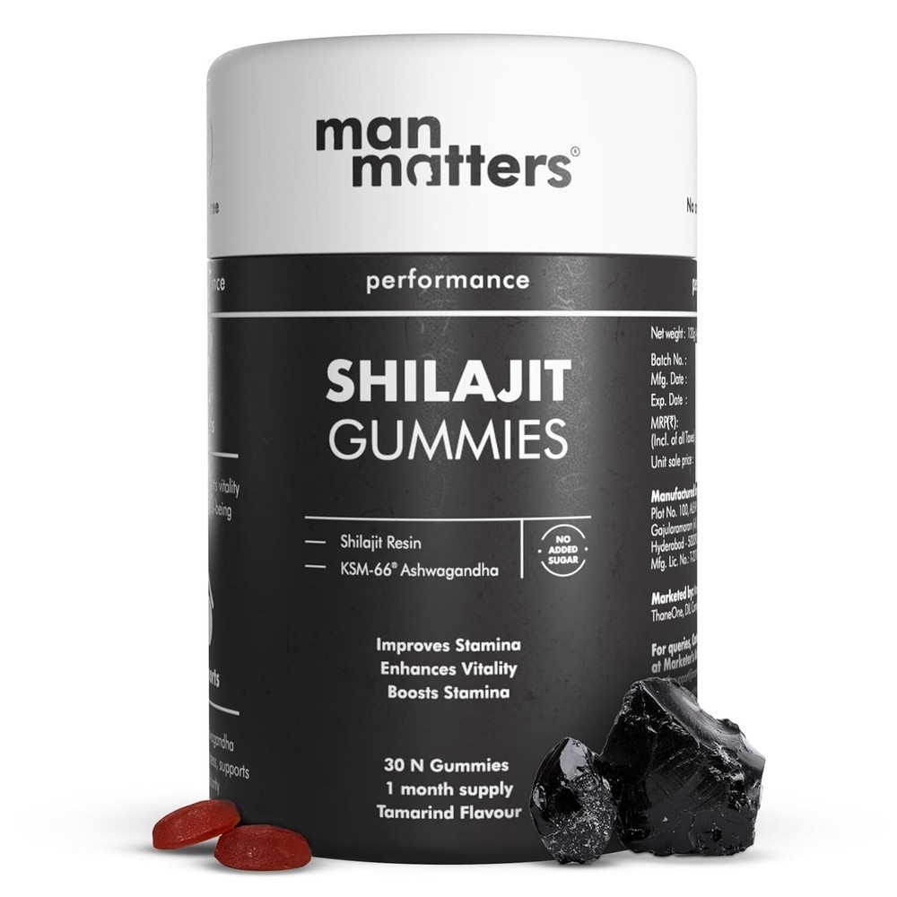 Immune Support Pure Himalayan Shilajit Gummies with Ashwagandha 30 Gummies