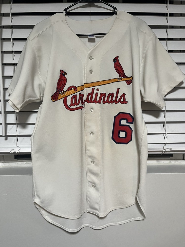 Vintage Stan Musial Russell Athletic Jersey Size 44