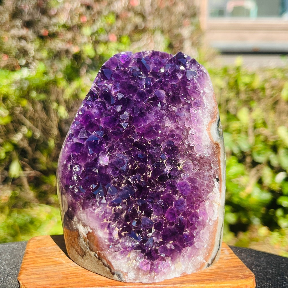 860g TOP Natural Uruguayan Amethyst Cluster Cave Display Specimen Healing 179