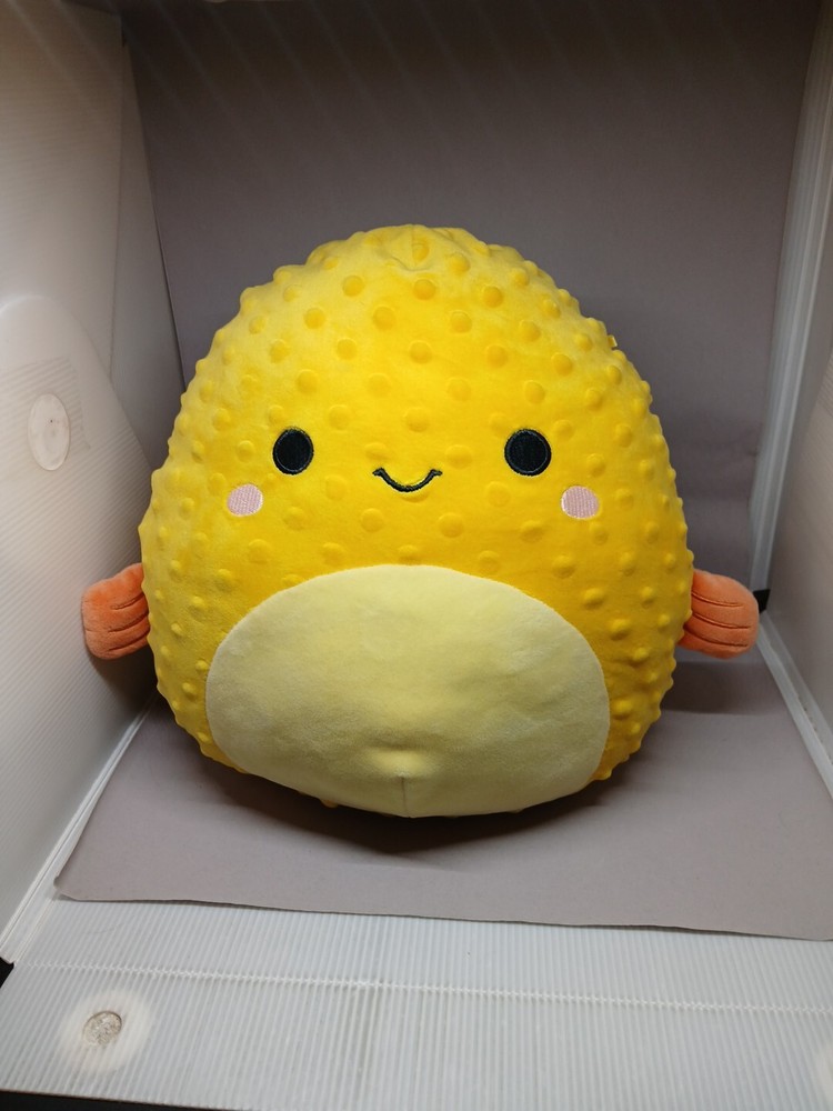 12 Inch HTF Safa Squishmallow Puffer Fish Plush Toy  