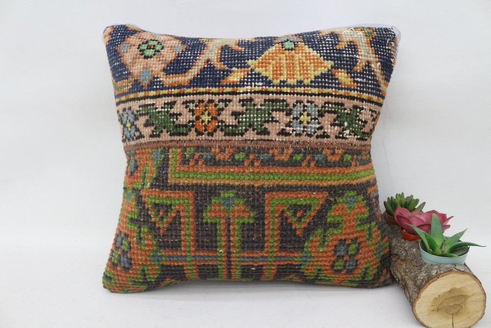 Vintage Pillow, Interior Designer Pillow, Cushion Case, 14