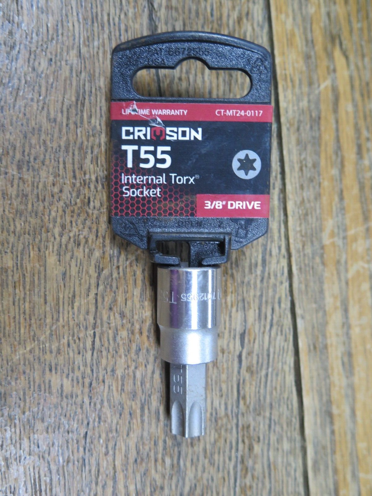 Crimson 3/8in. T55 Internal Torx Socket