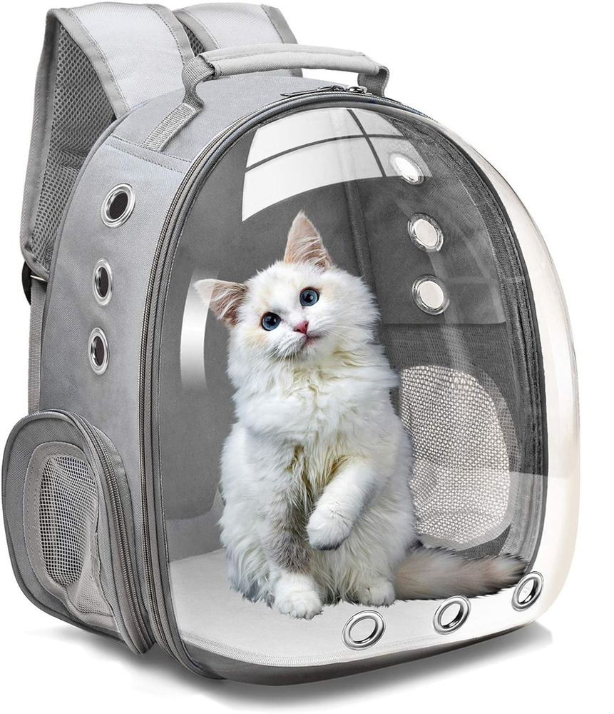 Bubble Pet Carrier Backpack Space Capsule for Small Dogs Cats Airline Approved
