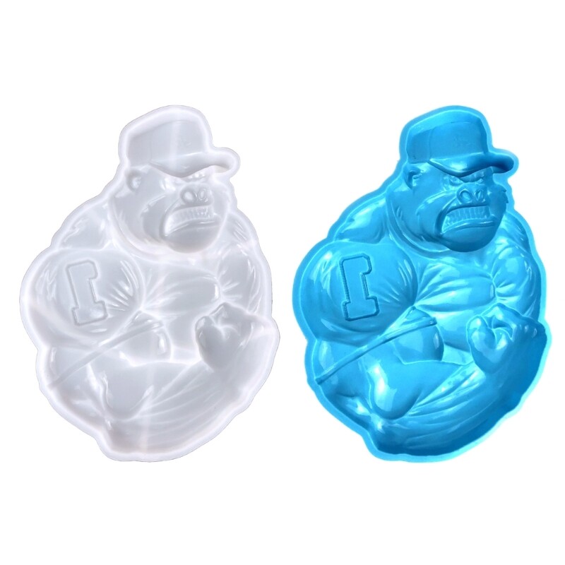 Bodybuilding Soft Mold DIY Handmade Resin Gypsum Mould