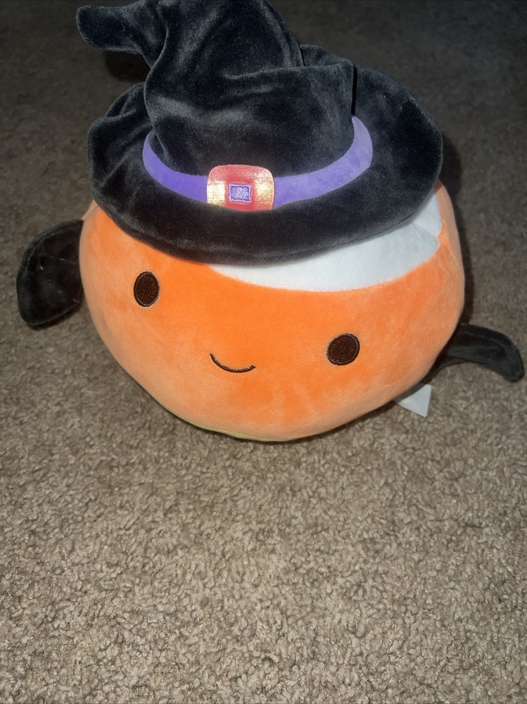 Squishmallow - Flip a Mallow - Casey & Blaze - 8inch - Candy Corn Witch - NWT