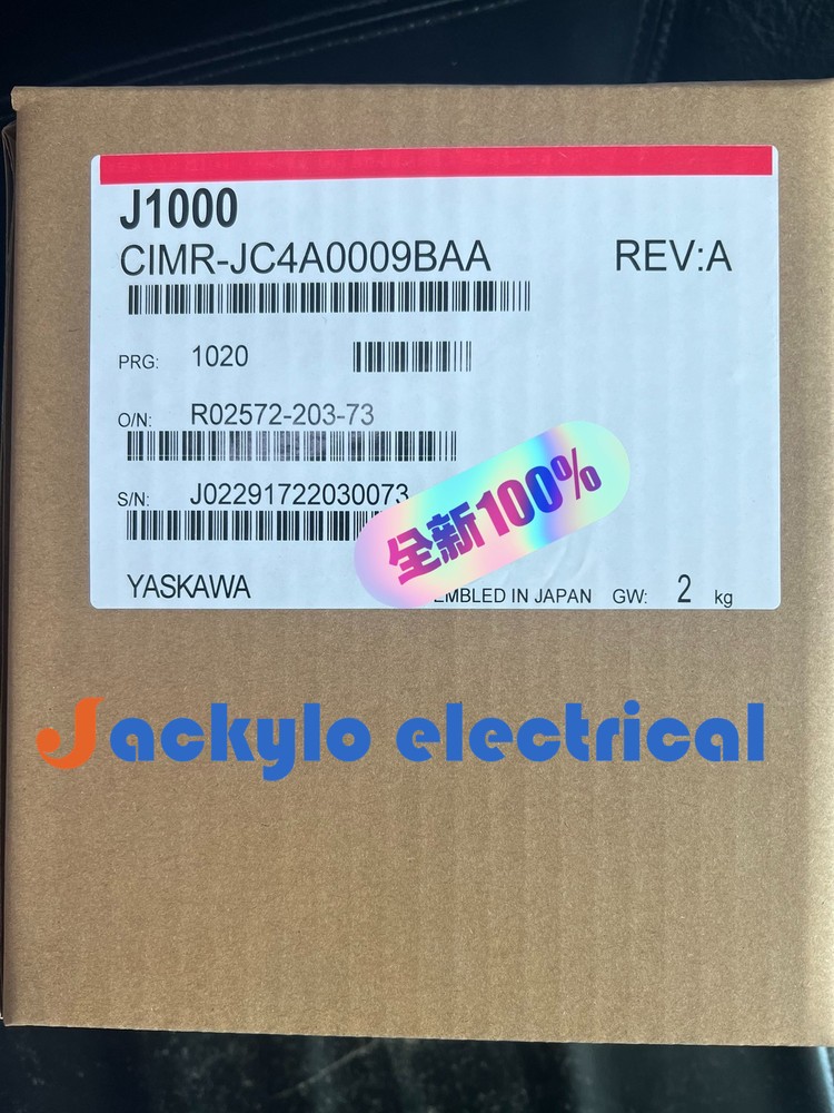 CIMR-JC4A0009BAA 1PCS NEW Yaskawa  Inverter J1000 3kw CIMR-JC4A0009BAA
