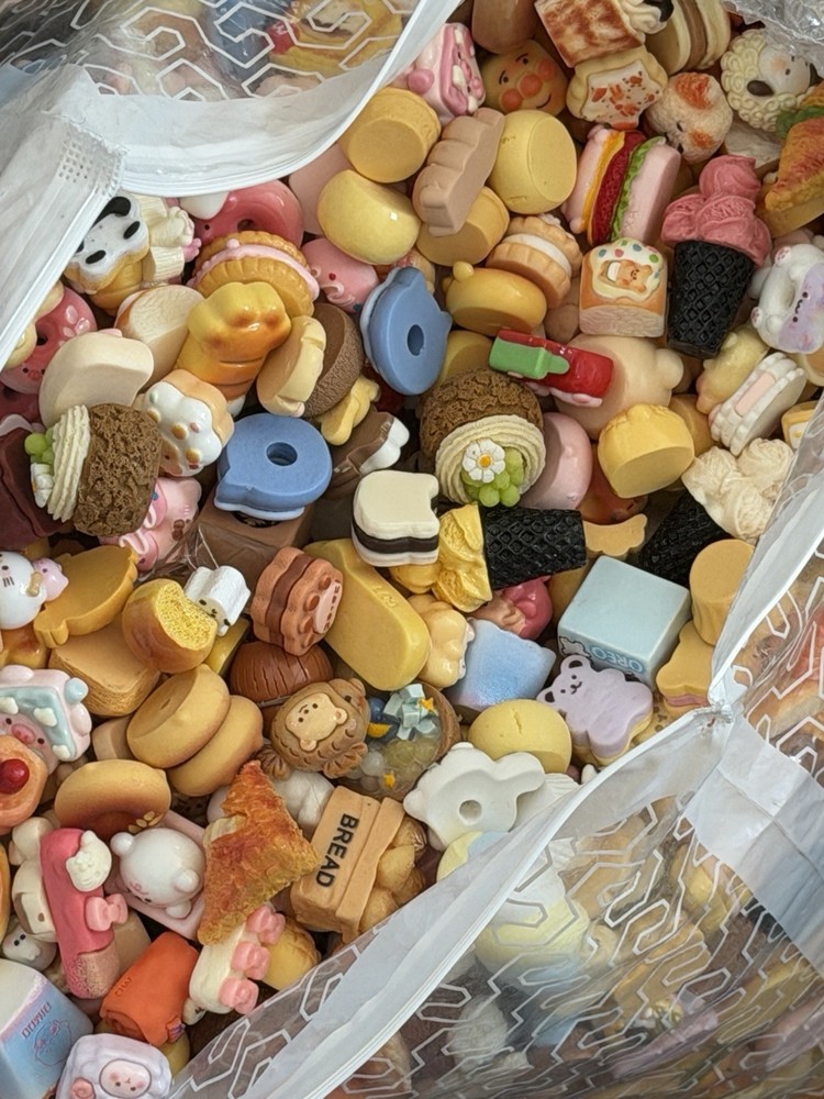 Miniature Food Charms / Fake Food Cabochons Mix Cup – Random Lot – DIY Crafts