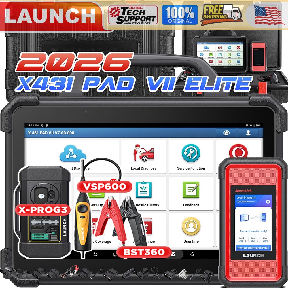 LAUNCH X431 PAD 7 X-PROG 3 OBD2 Car Diagnostic Scanner Tool IMMO Key Programming