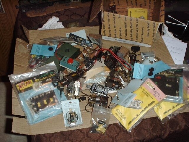 ho trains parts lot used