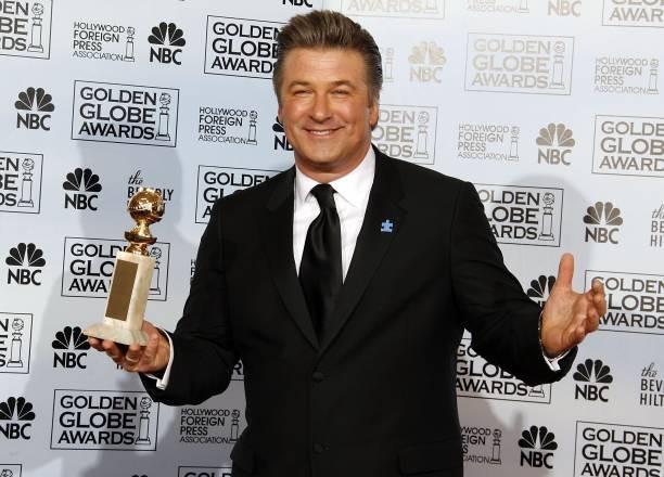 Actor Alec Baldwin with his Best Performance by an Actor in a Tele- Old Photo 3