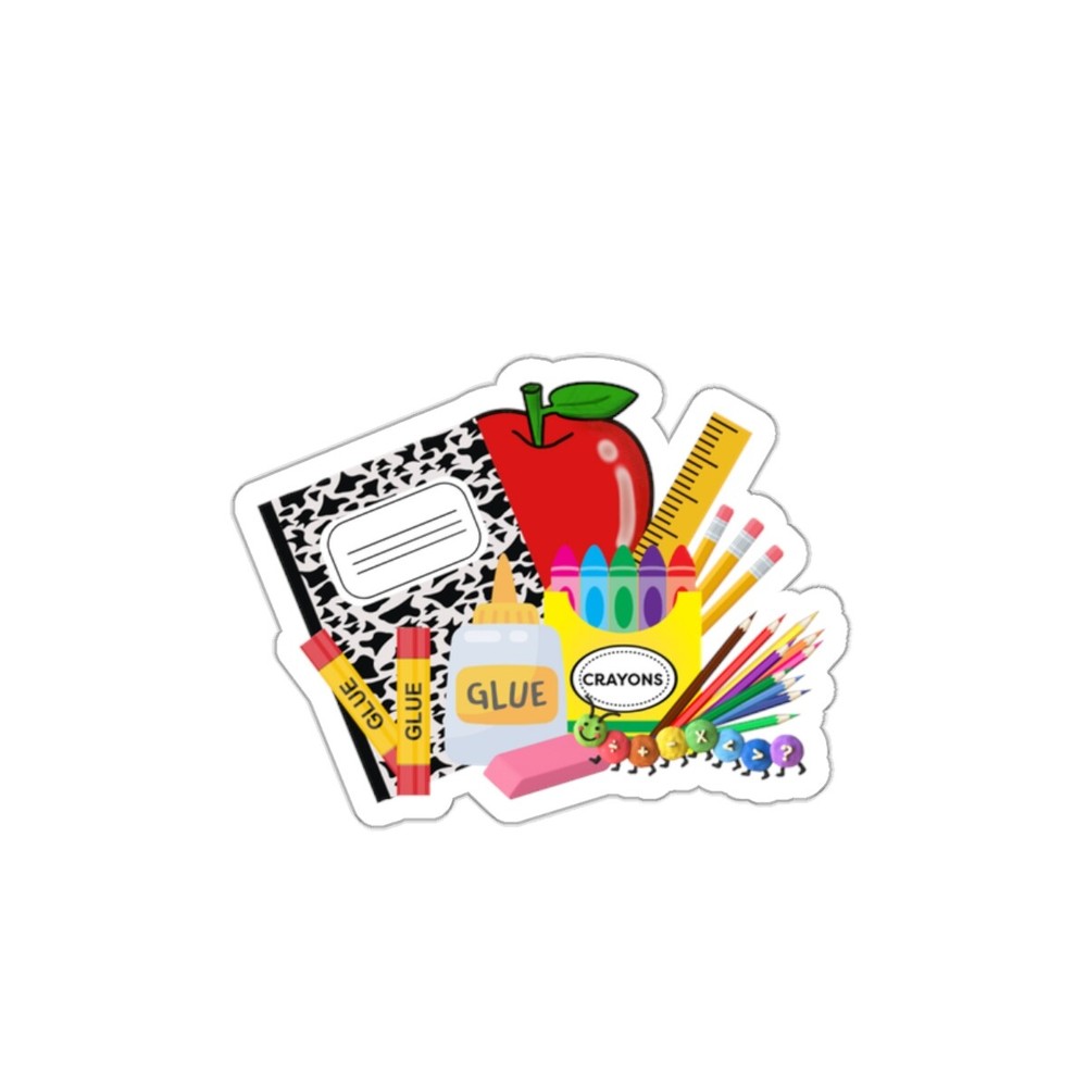 Back To School Die-Cut Stickers-image