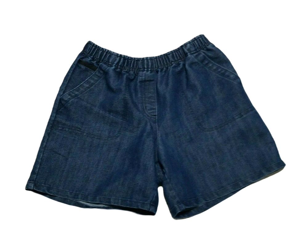 Covington Pull On Denim Shorts ~ Sz SP ~ Blue ~ Mid Rise ~ Short ~ 5