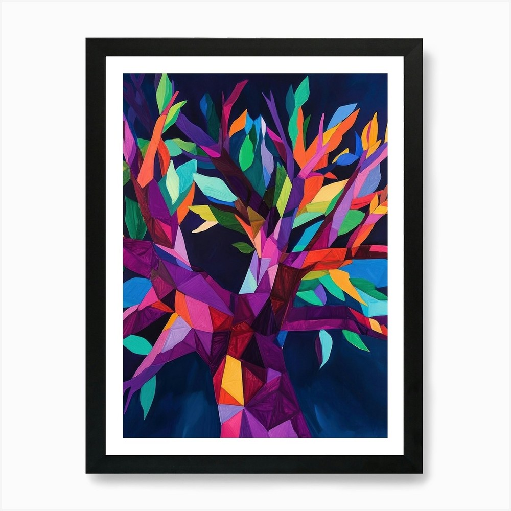 Tree of Life 157 Framed Wall Art Canvas Print Picture Poster  