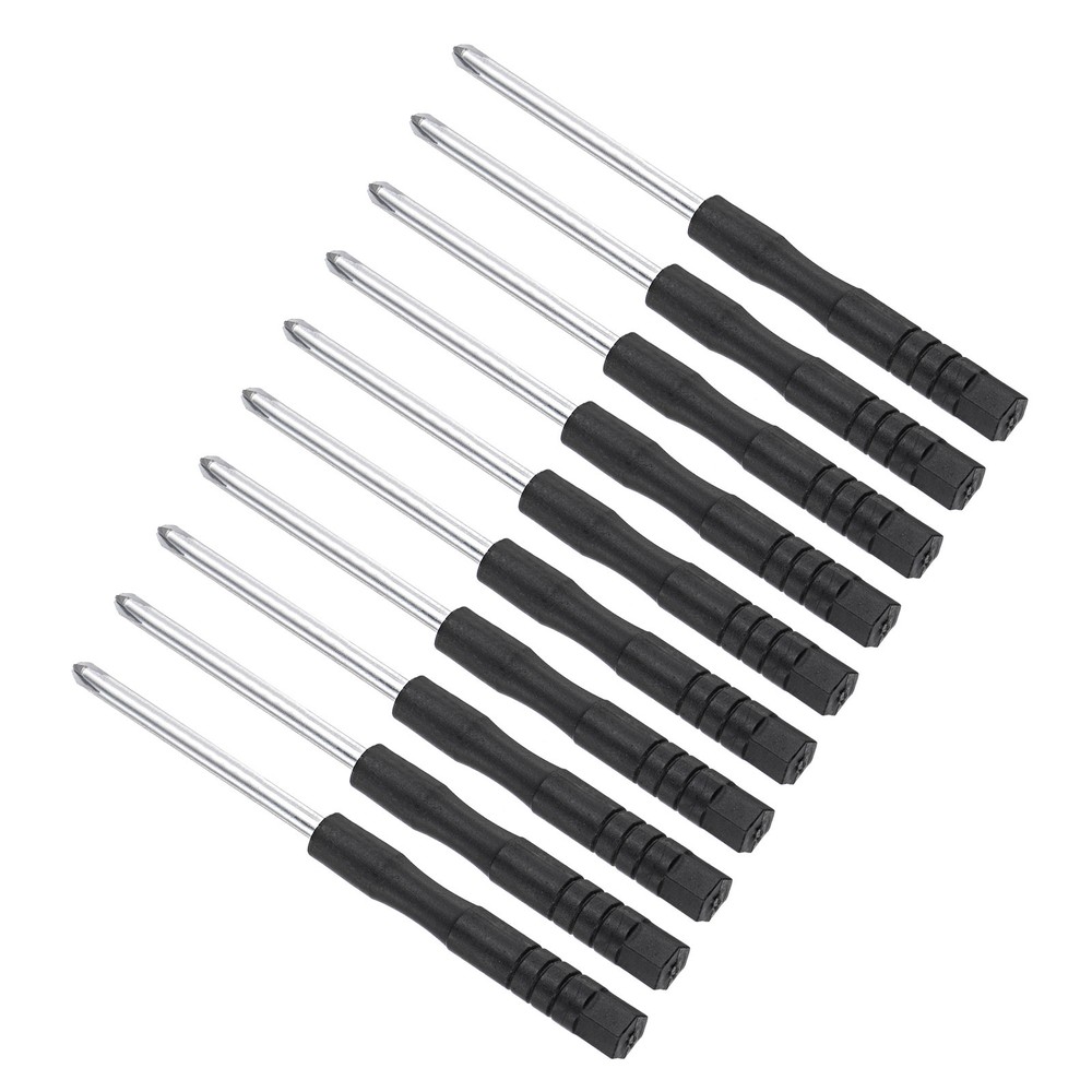 10pcs 3.0x80mm Phillips Screwdriver Set with Anti-Slip W Handle