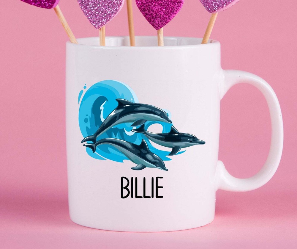 Personalized Dolphin Mug Dolphin Gift Ideas Dolphin Cup Gifts For Dolphin Lovers