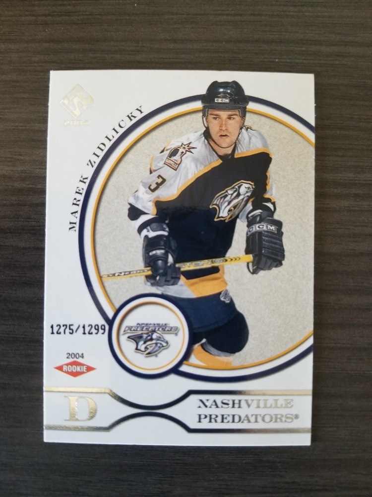 2003-04 Pacific Private Stock Reserve Marek Zidlicky #127 RC Rookie Card /1299