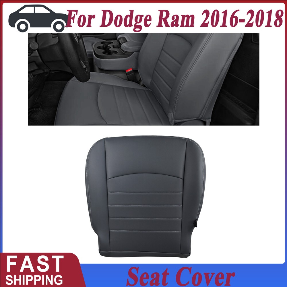 2016-2018 Dodge Ram WT 1500 2500 3500 Driver Bottom Vinyl Seat Cover