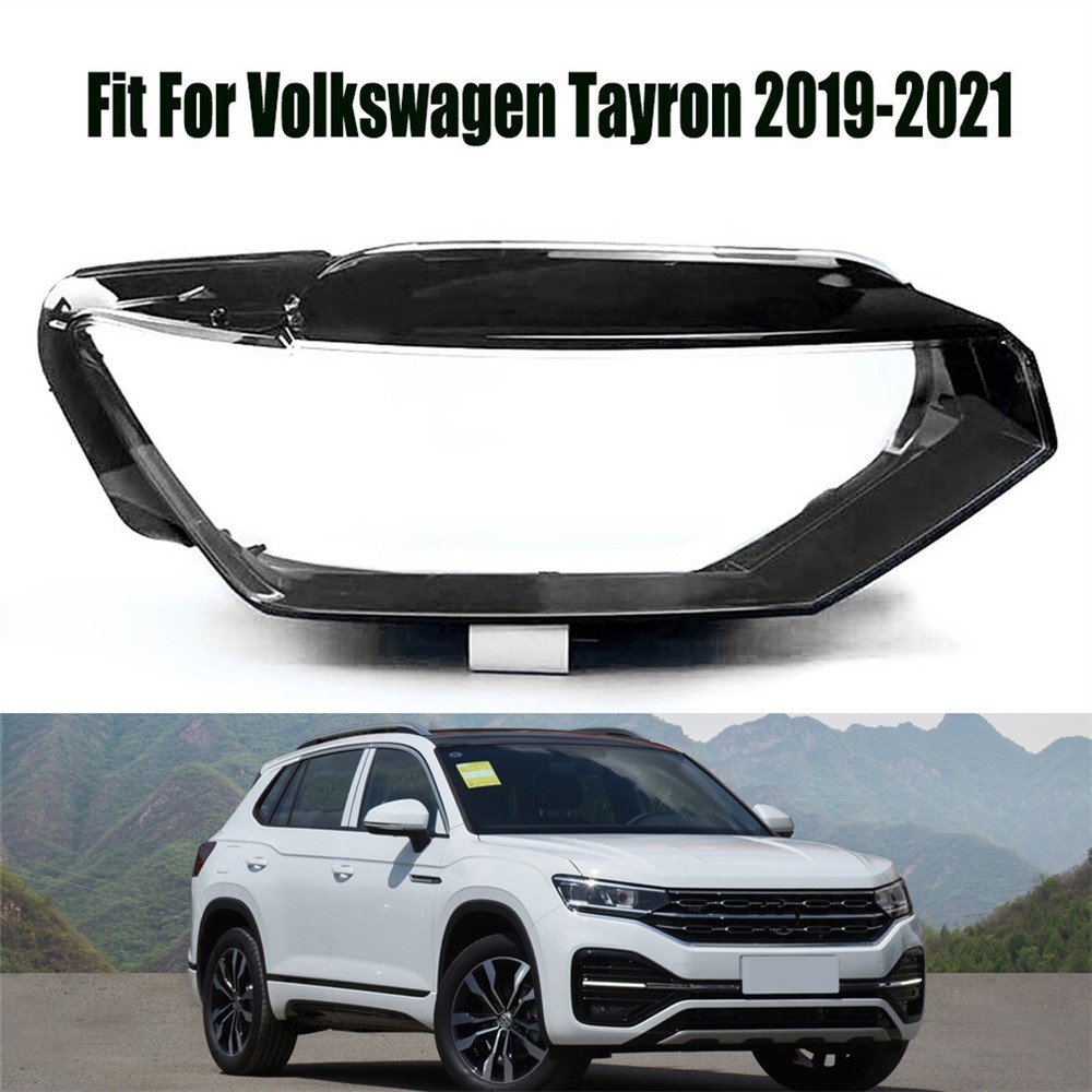 For Volkswagen Tayron 2019-2021 Headlight Headlamp Clear Lens Right Cover 1Pcs