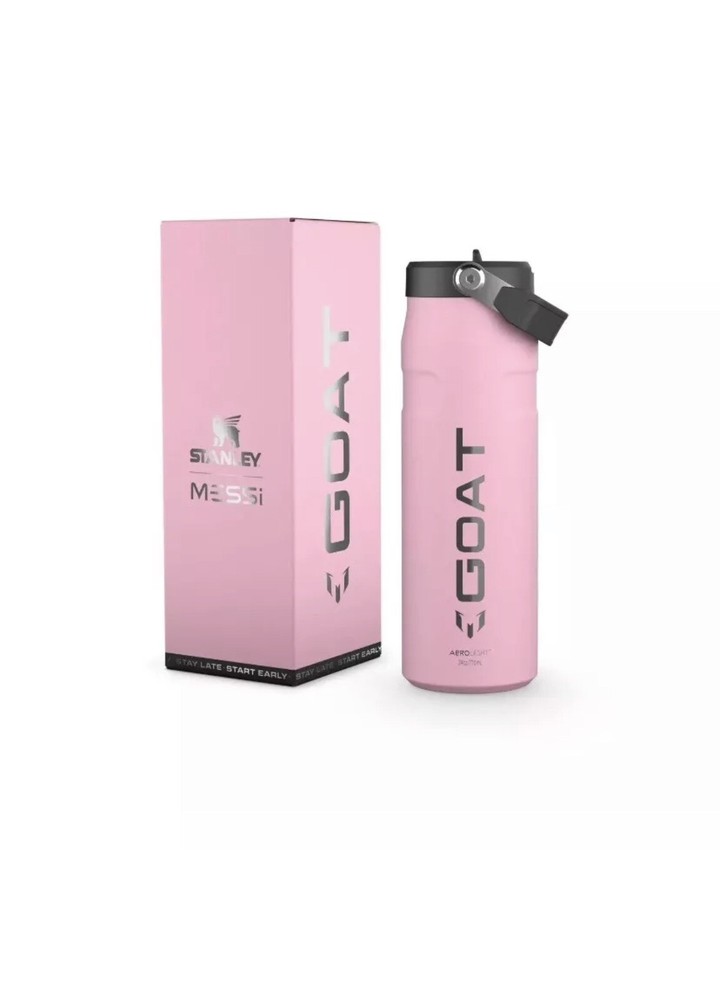 Messi x Stanley IceFlow Flip Straw Water Bottle 24oz