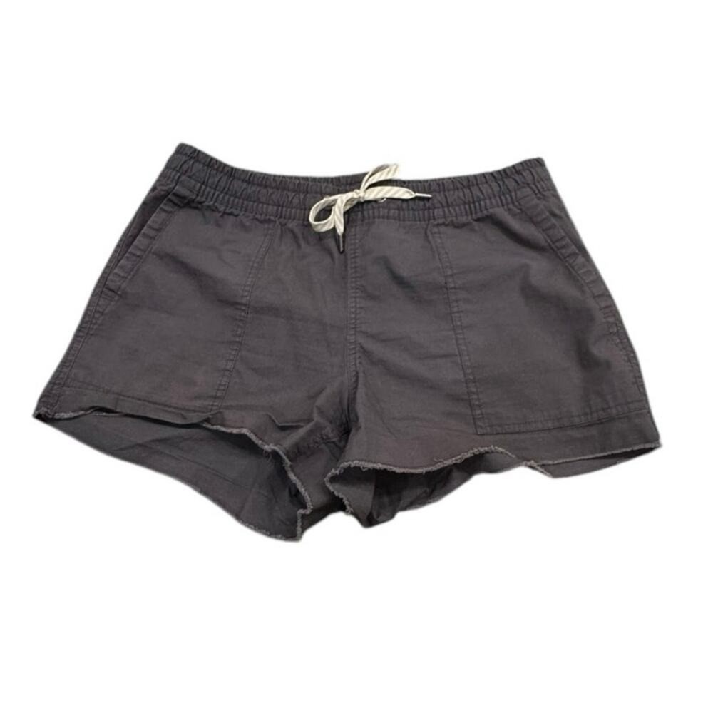 Vuori Women's Small Vintage Ripstop Shorts Gray Organic Sustainable Stretchy
