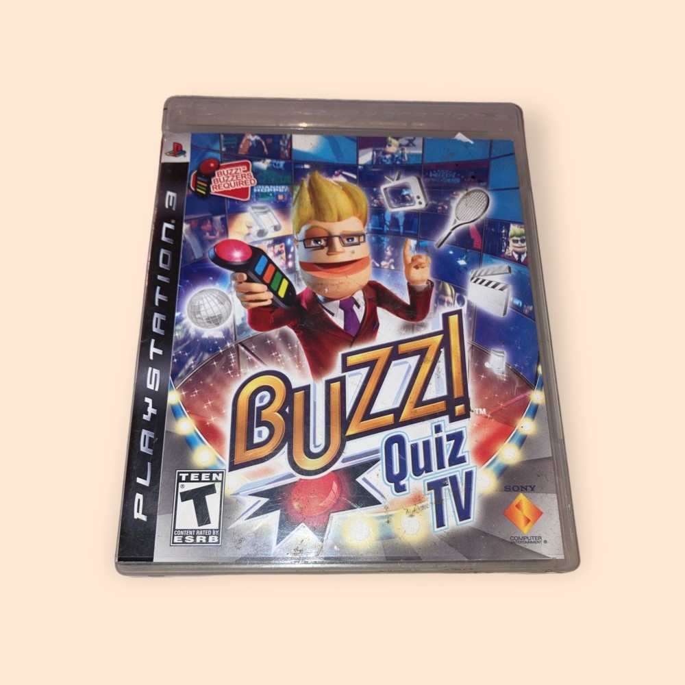 VIDEO GAME PS3 Buzz Quiz TV (2008) Sony PlayStation 3