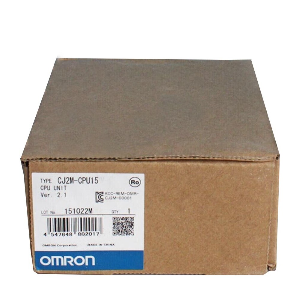CJ2M-CPU15 1PC Pro Sealed Omron CPU UNIT PROGRAMMABLE CONTROLLER CJ2M-CPU15