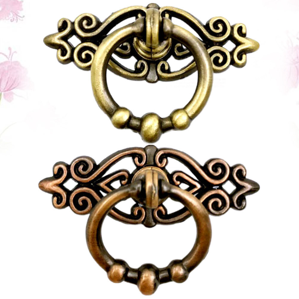 2 Pcs Cabinets Pull Pulls Handle Clamping Screw Knob Hanging Drawers for Closet