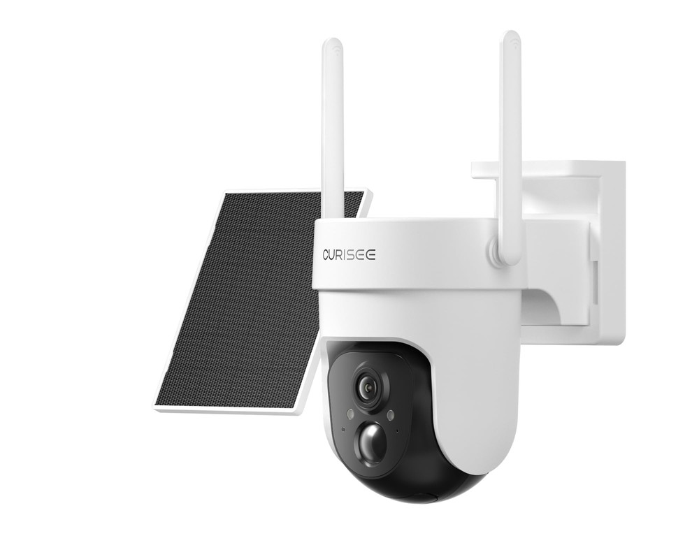 2K Solar Security Cameras Wireless Outdoor, Battery Powered Camera for Home S...