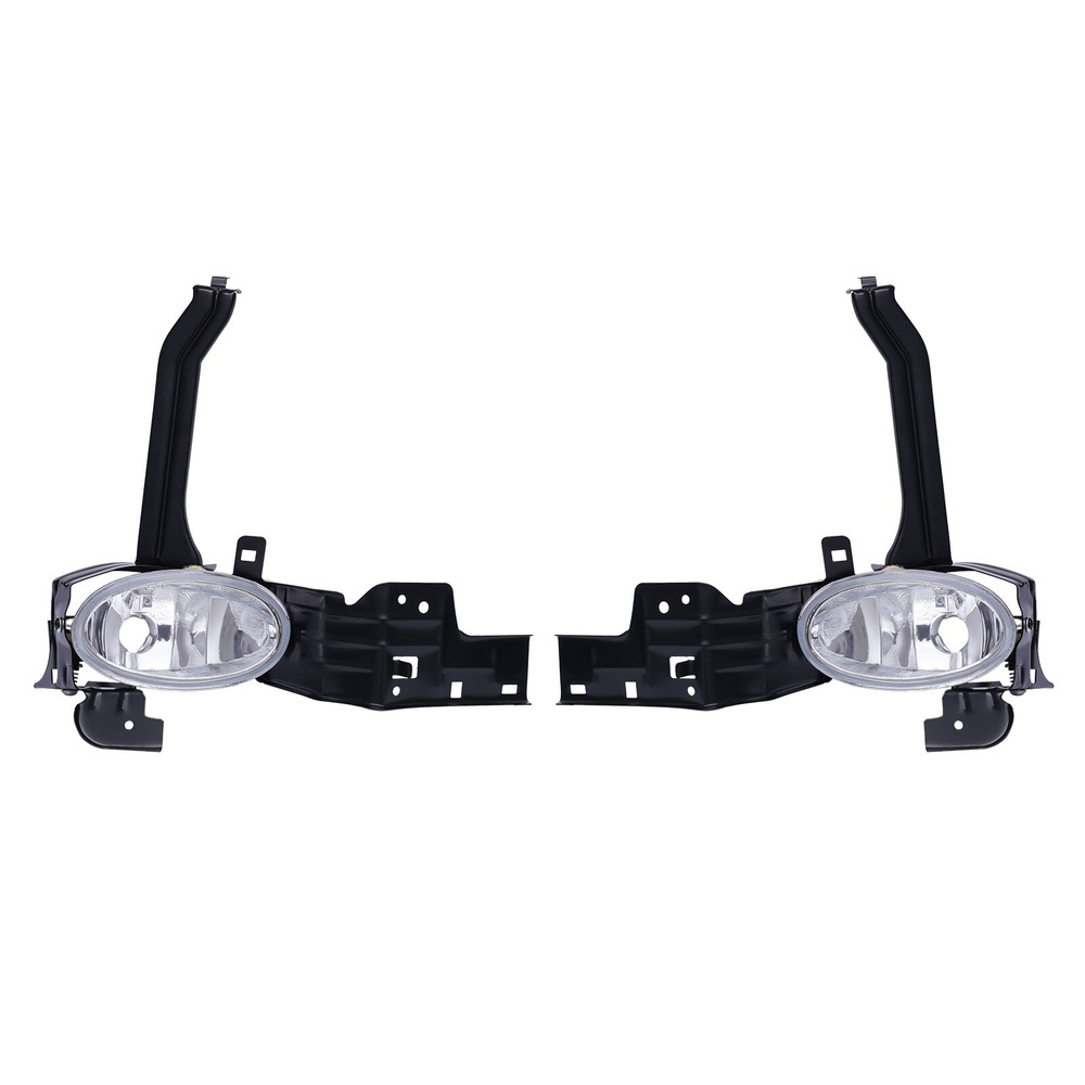 For Honda Accord Sedan 2008 2009 2010 Pair Set Front Fog Light Lamp Kit Assembly