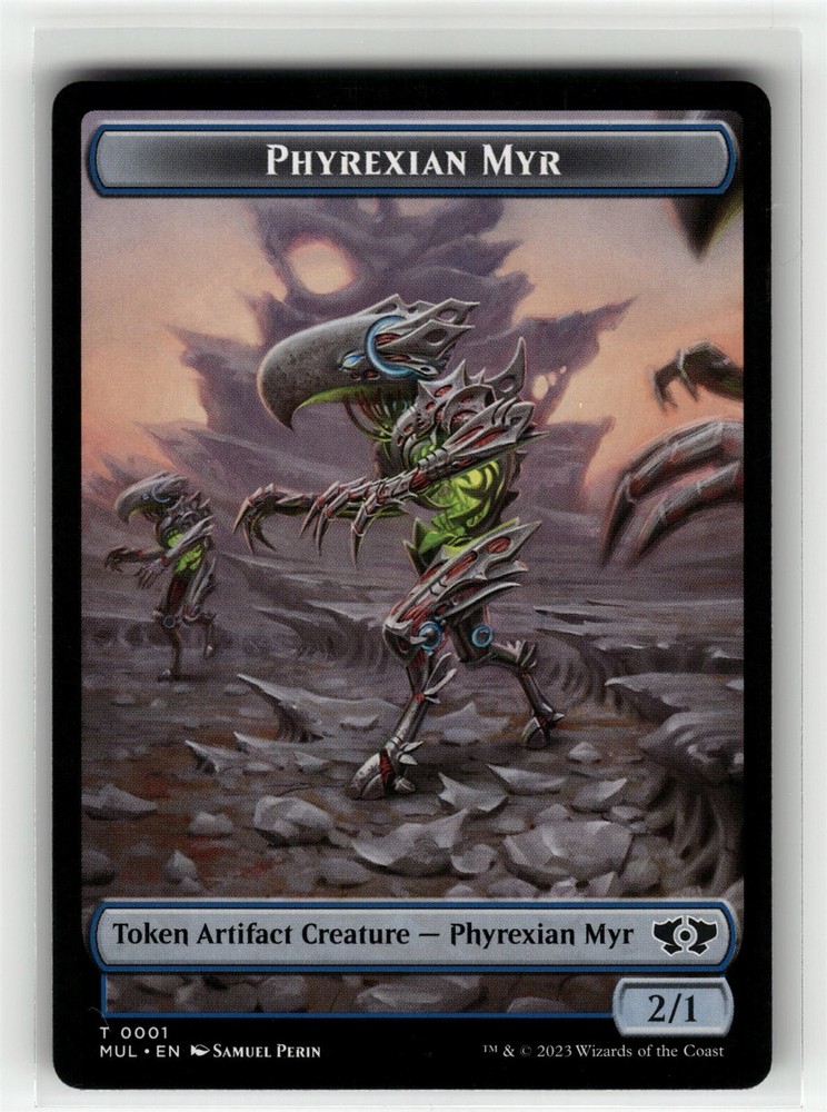 PHYREXIAN MYR TOKEN Multiverse Legends #1 MUL(NM+)(MTG)