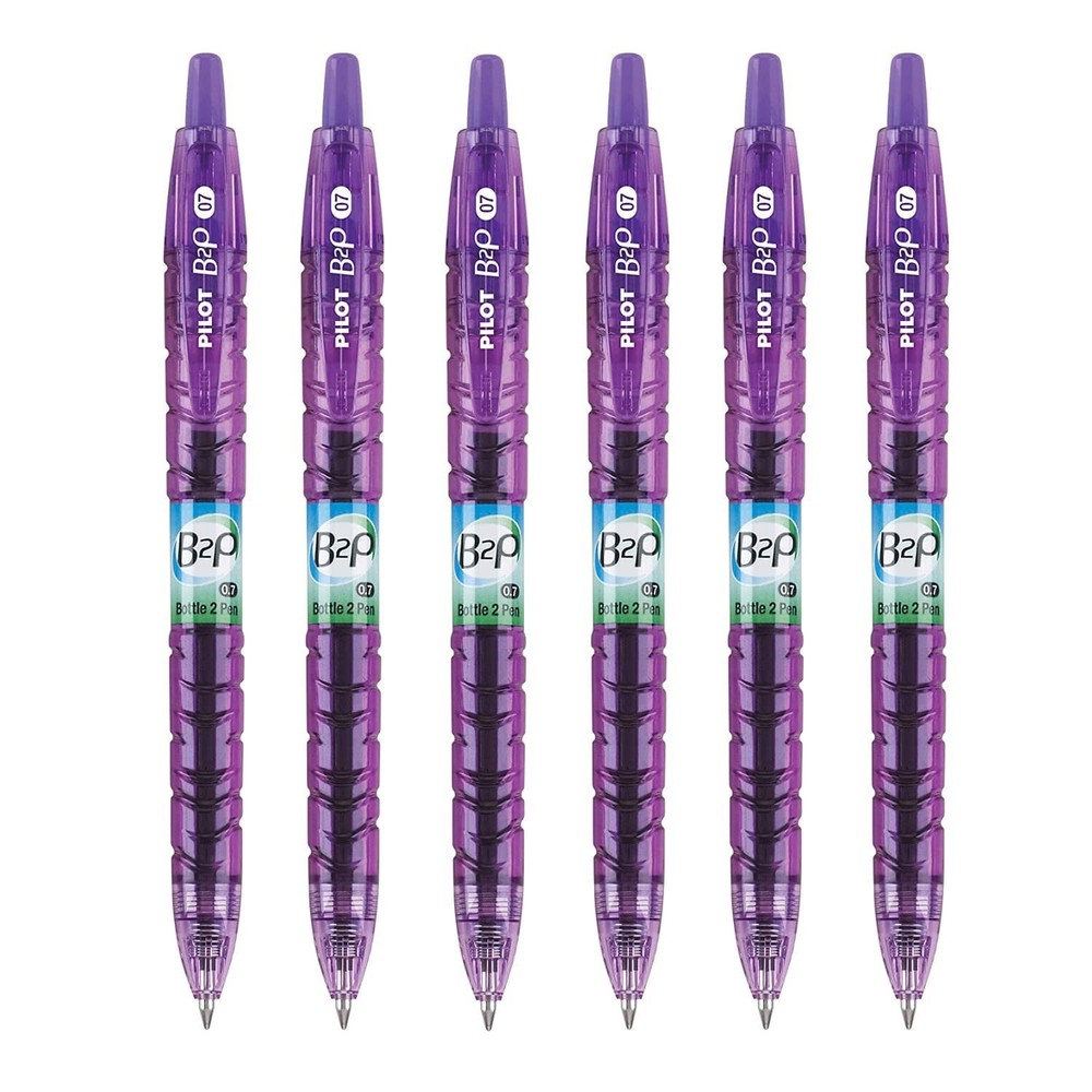 Pilot B2P - Bottle to Pen Refillable & Retractable Rolling Ball Gel Pen Made ...