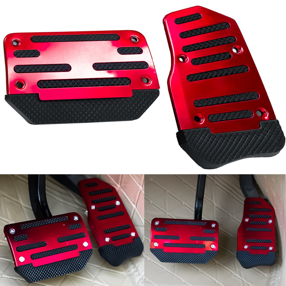 Universal Non -Slip Automatic Gas Brake Foot Pedal Pad Cover Car Accessories Kit