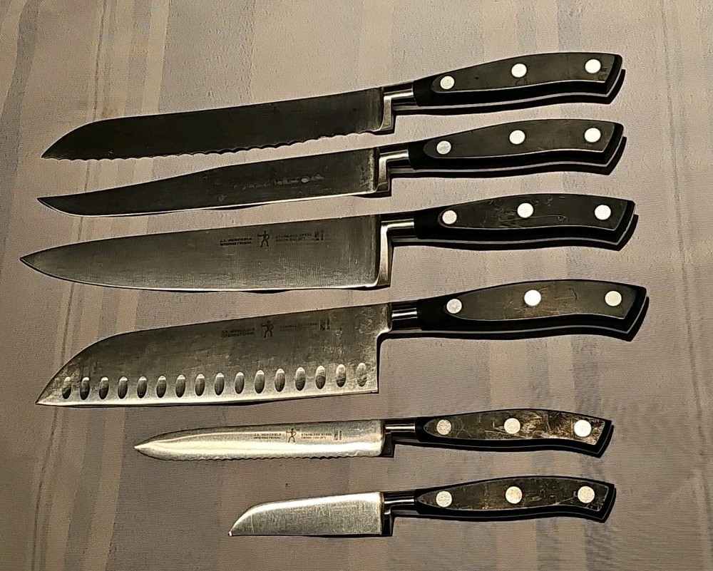 J A Henckels International 6-Piece Knife Set 19000 Series Spain