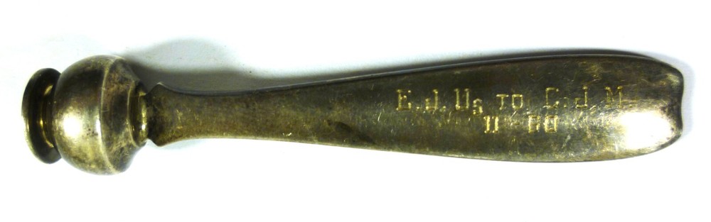 Vintage Tiffany and Co Sterling Silver Rotary Telephone Dialer