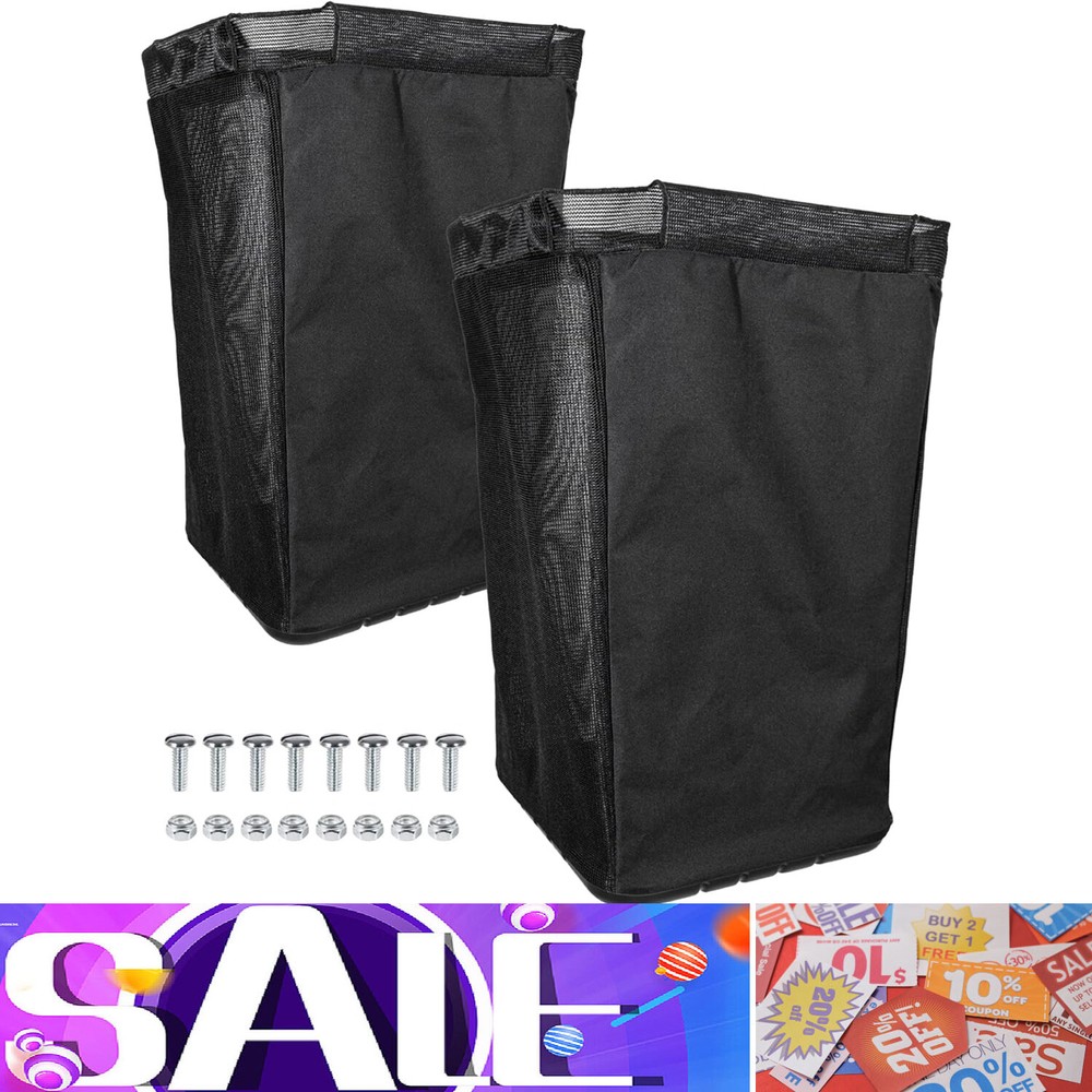 AM122416 For John Deere Equipment Grass Bags 100 Series Bagger Set of 2