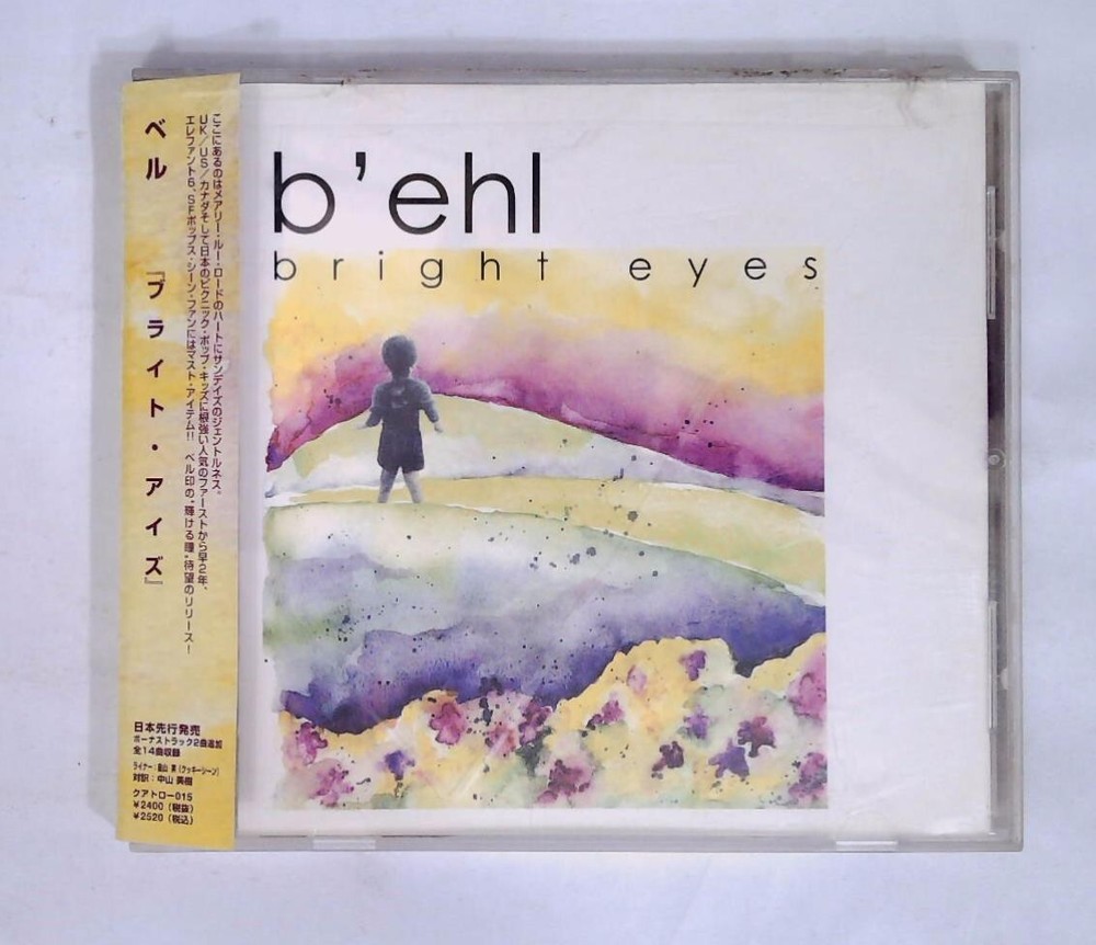 B'ehl – Bright Eyes QUATTRO-015 JAPAN CD OBI