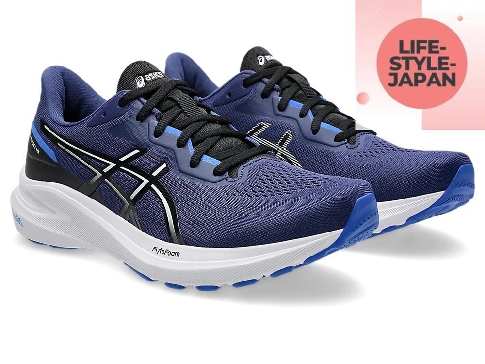 ASICS GT-1000 13 EXTRA WIDE 1011B859 402 Indigo Blue/White Men Running Shoes