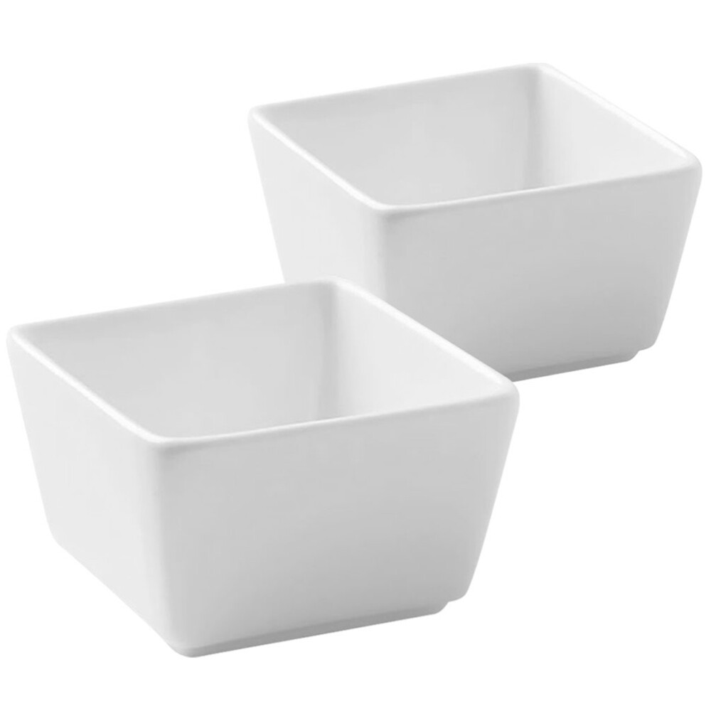 2-Piece Sugar Cube Dishes for Dipping Snacks & Condiments