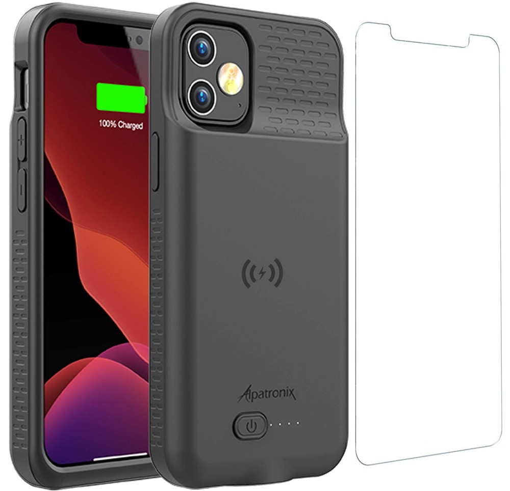 Battery Case for iPhone 12 Mini (5.4 inch), Slim Portable Protective Extended...