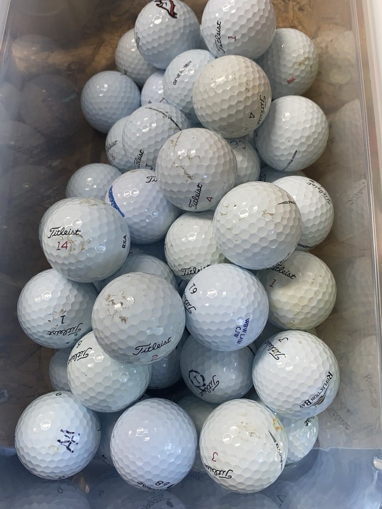50 Titleist ProV1/ProV1X 3A Used Golf Balls