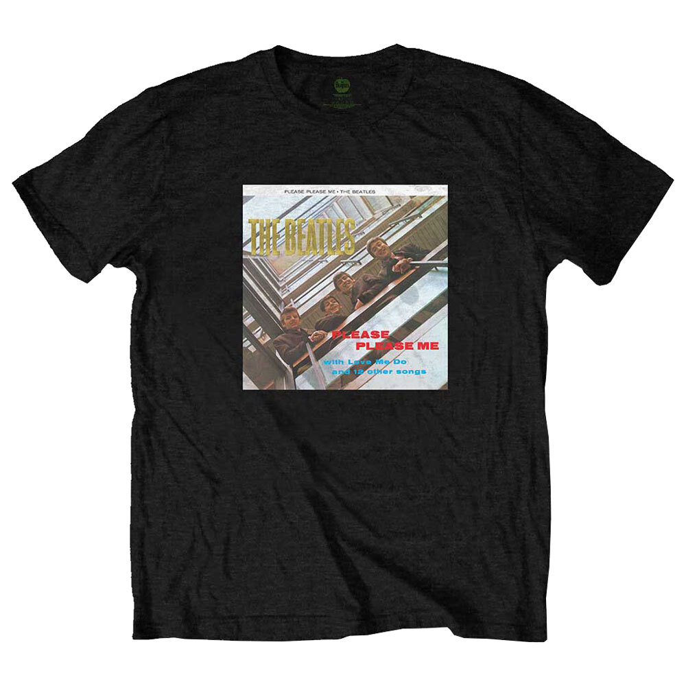The Beatles Please Please Me Gold Foil Graphic T-Shirt