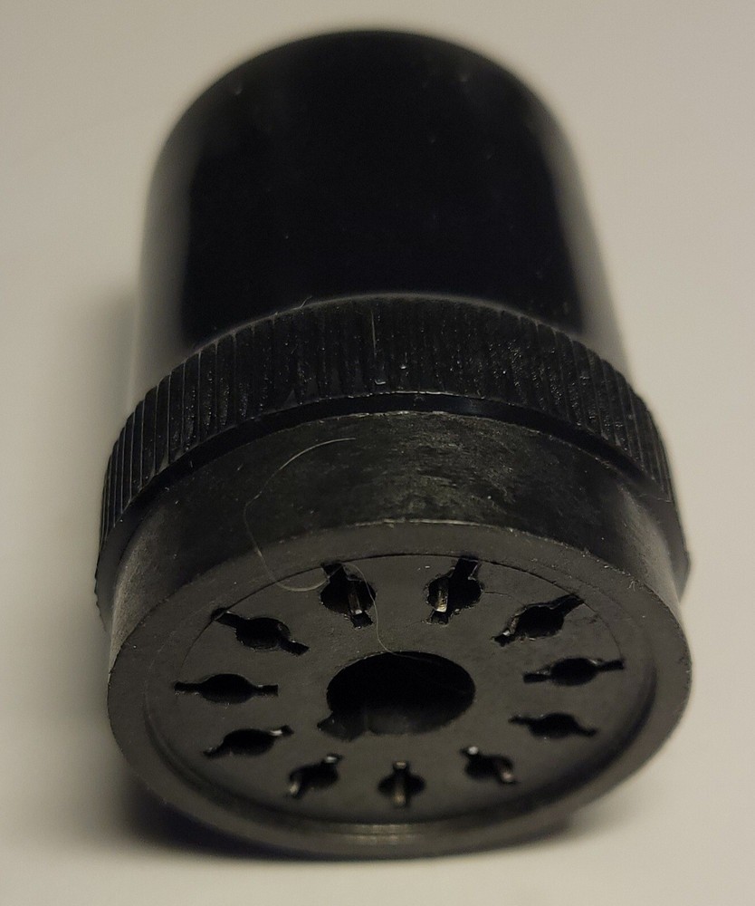 NEW 11 PIN FEMALE CONNECTOR For  HEATHKIT, COLLINS, SAME AS Amphenol 78-pf11