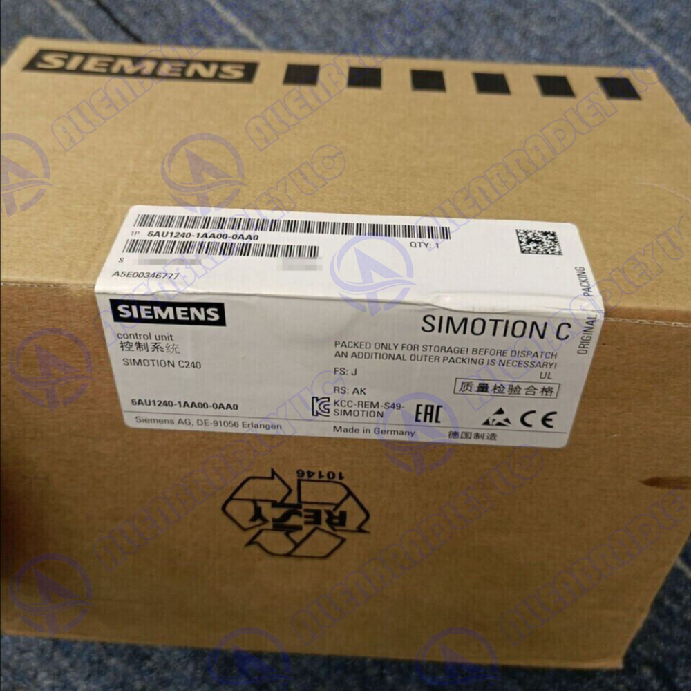 6AU1240-1AA00-0AA0 SIEMENS Motion Control Module Expedited Shipping UPS Express