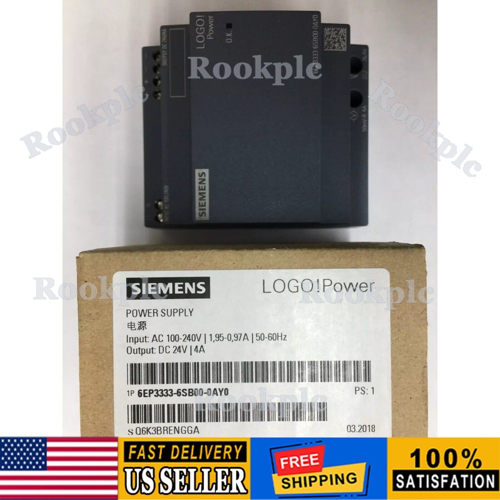 New Siemens 6EP3333-6SB00-0AY0 Stabilized Power Supply 6EP3 333-6SB00-0AY0