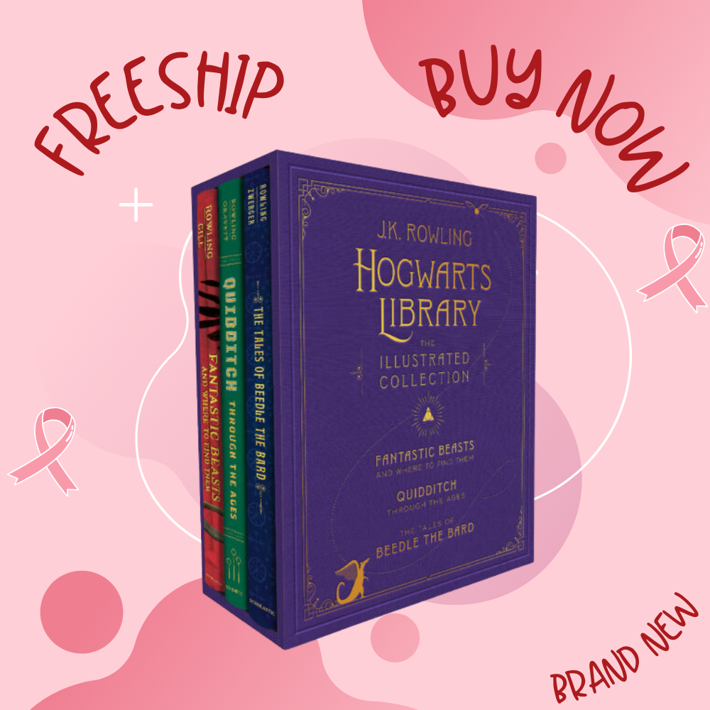 Hogwarts Library: The Illustrated Collection | 9781338340532 | SEALED | FREESHIP