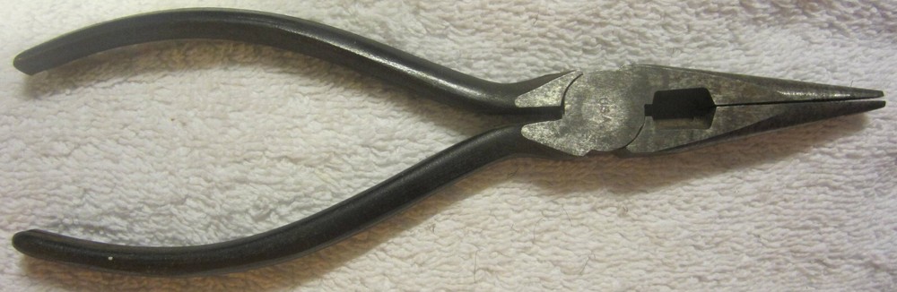 PROTO Professional Long Needle Nose Pliers with Cutter USA Made Vintage Tools