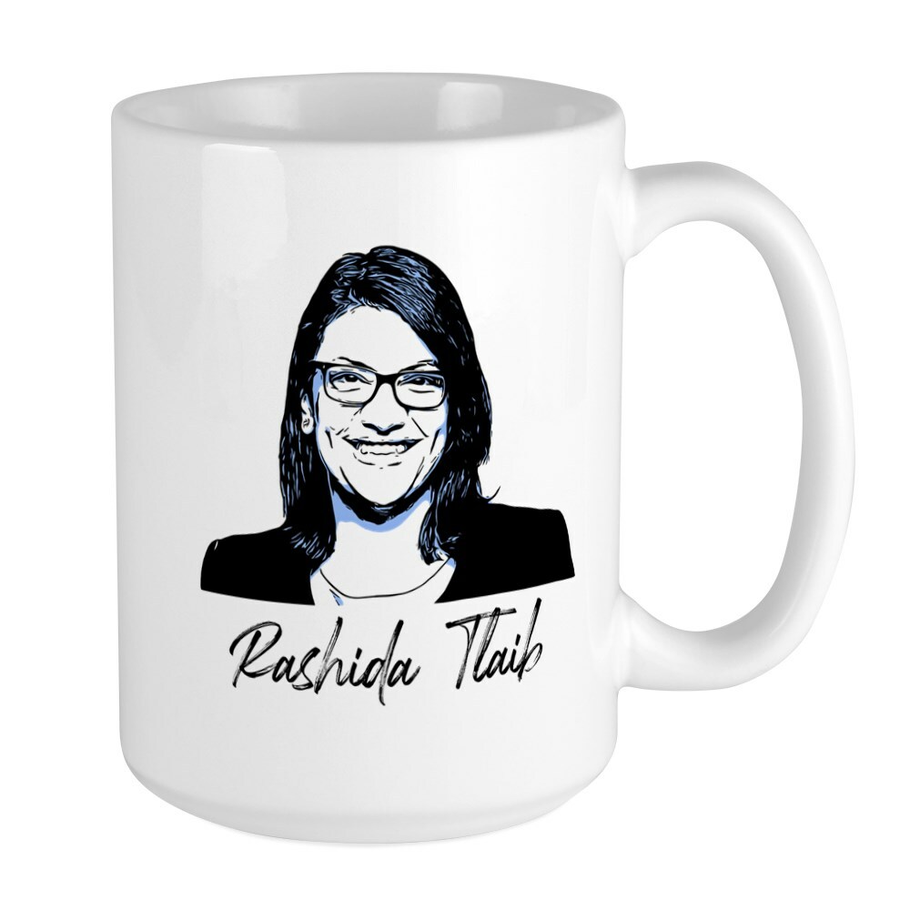 CafePress Rashida Tlaib Coffee Mug, Large 15 oz. White Coffee Cup (456680450)