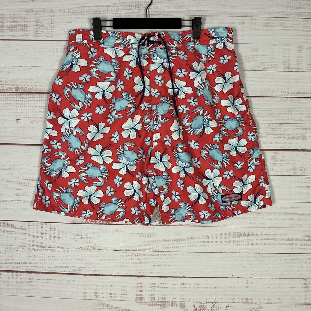 Vineyard Vines Board Shorts Mens XL (36) Red 8