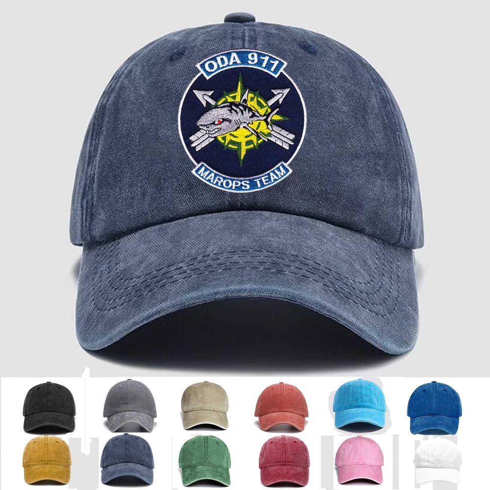 Custom Personalization Embroidered Hat ODA-911, Veteran Cap, Trucker Hat, Gift
