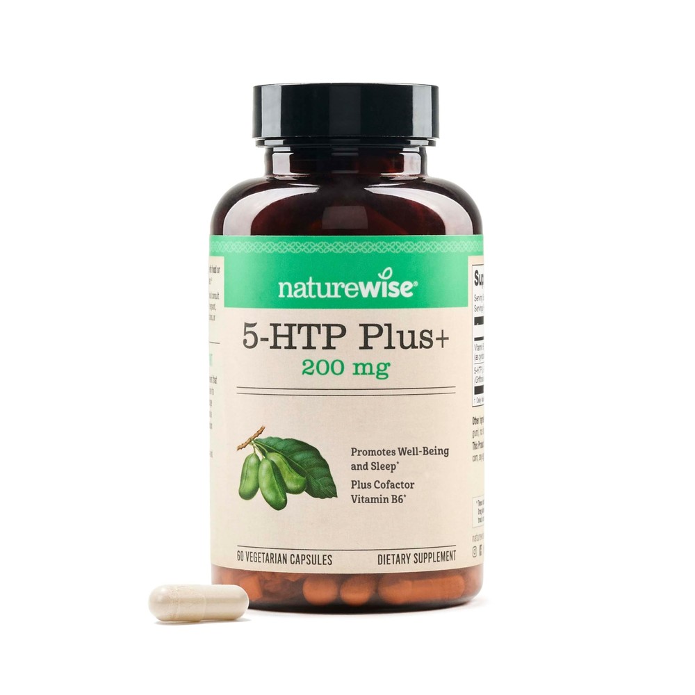 5-HTP 200mg, Vegan 5 HTP Plus Supplement from Griffonia Seeds with Cofactor V...